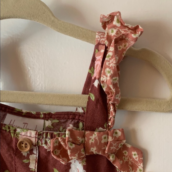 Happy Threads Floral Ruffle toddler Dress - Picture 4 of 5